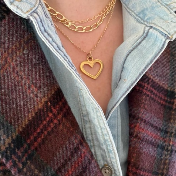 Louis Vuitton heart necklace - Picture 3 of 3